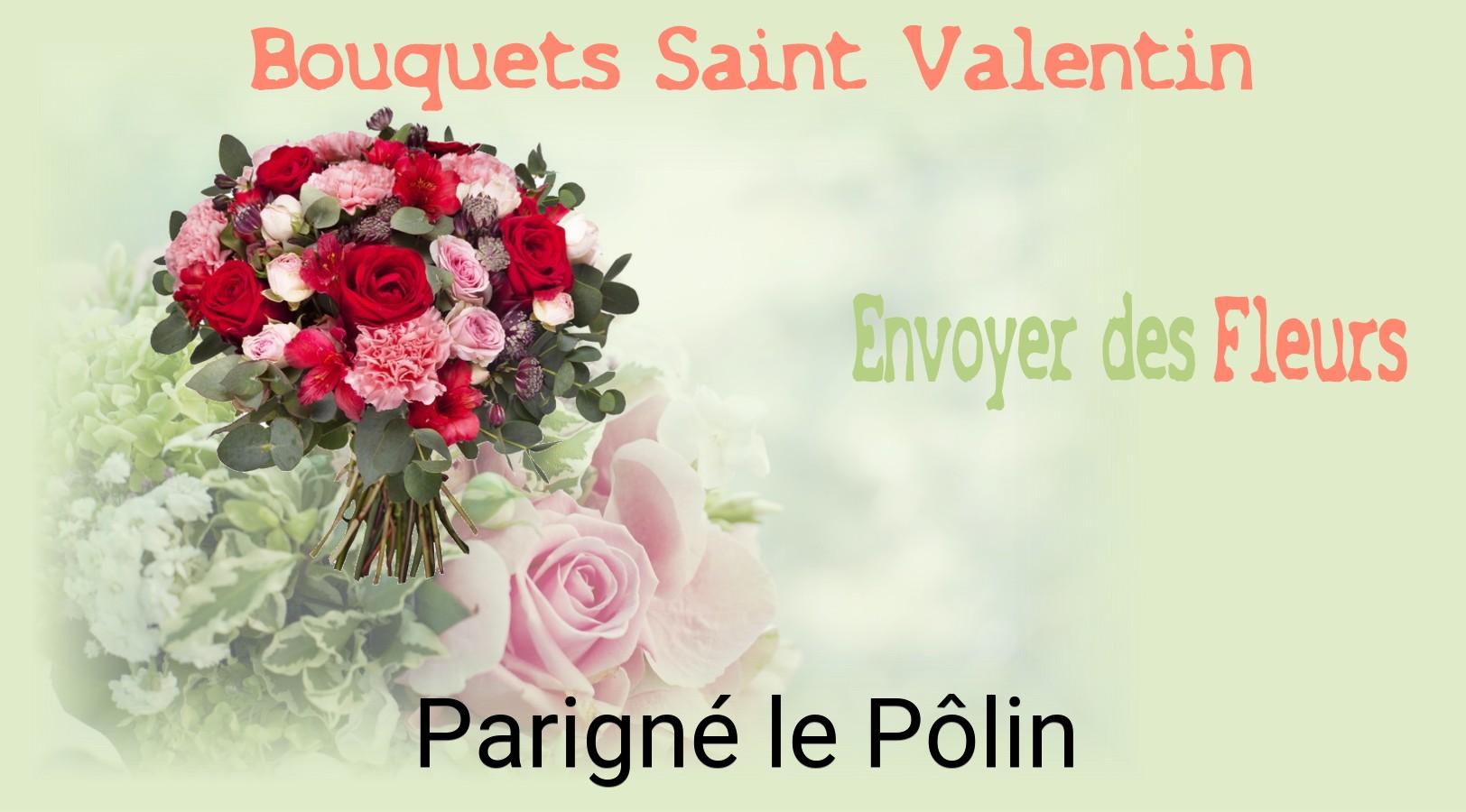 Roses de Saint-Valentin livrées à Parigné-le-Pôlin